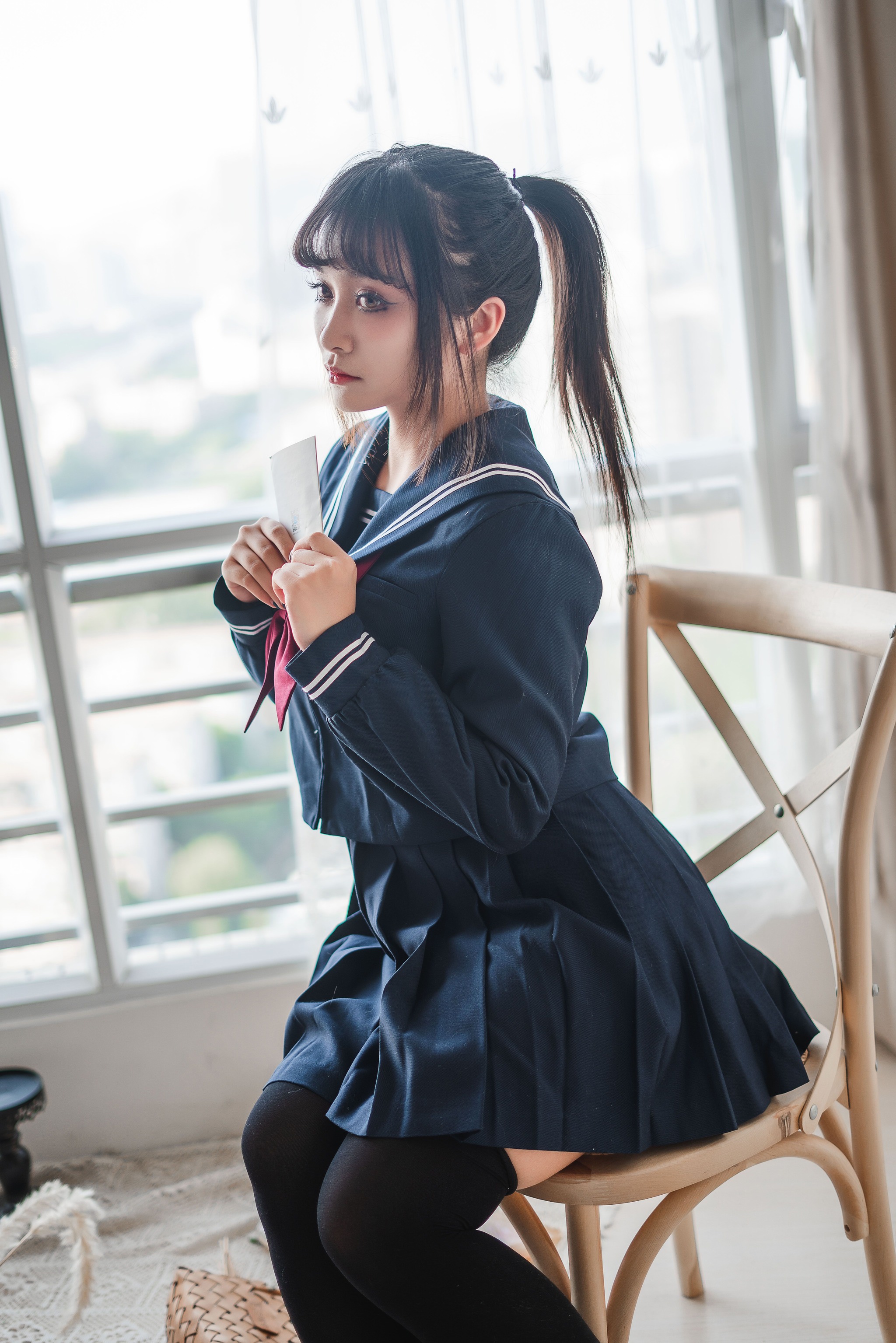 图片[1]-洛璃 LoLiSAMA – NO.035 JK[62P]-XikXak